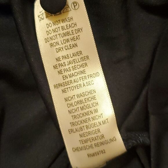 NWT Adrianna Papell Midnight Blue Halter Chiffon keyhole Maxi Gown Size 4 - Picture 10 of 12